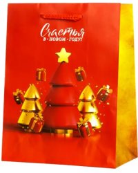 Пакет Елка со звездой