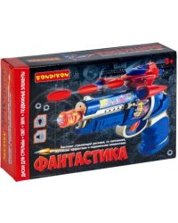 Пистолет Фантастика, стреляет дисками, свет, звук