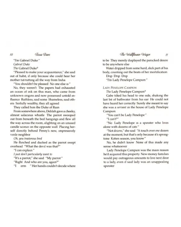 The Wallflower Wager