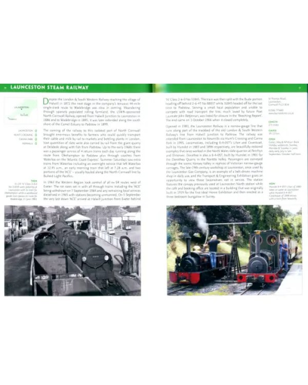 Britain’s Heritage Railways. Discover more than 100 historic lines