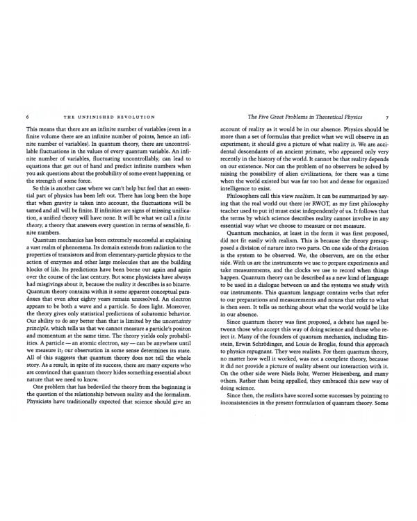 The Trouble with Physics