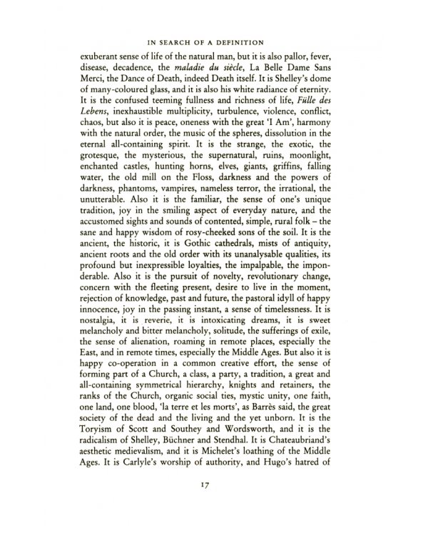 The Roots of Romanticism