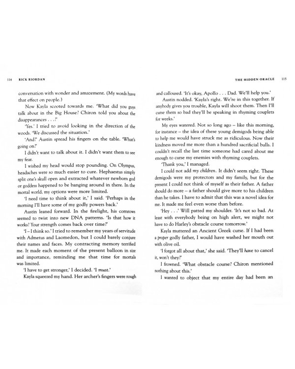 Trials of Apollo 1. The Hidden Oracle