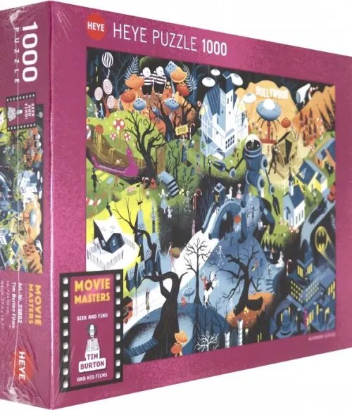 Puzzle-1000. Фильмы Тима Бертона