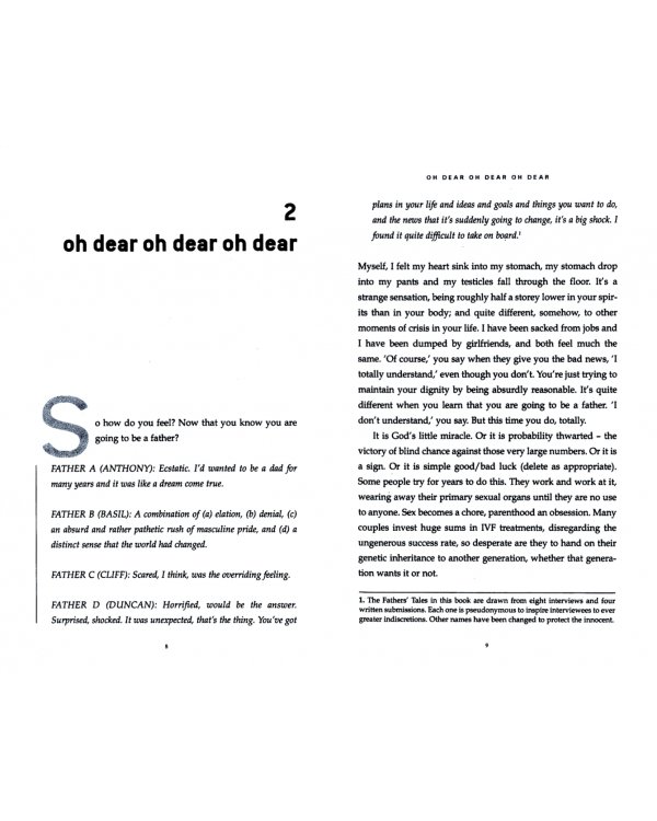 Fatherhood. The Truth