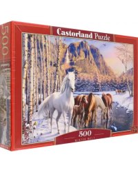 Puzzle-500 Зимний водопой