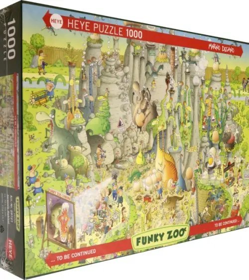 Puzzle-1000. Парк юрского периода. Classics