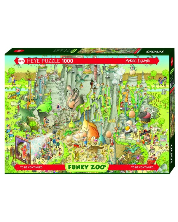 Puzzle-1000. Парк юрского периода. Classics
