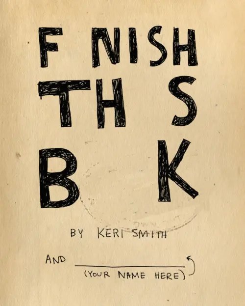 Finish This Book Finish This Book