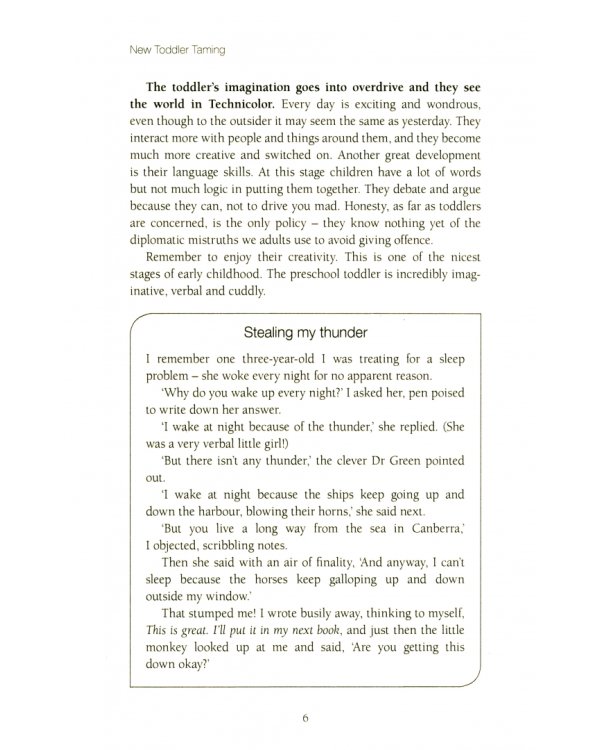 New Toddler Taming. A parents’ guide to the first four years