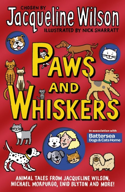 Обложка книги «Paws and Whiskers» — Уилсон Жаклин