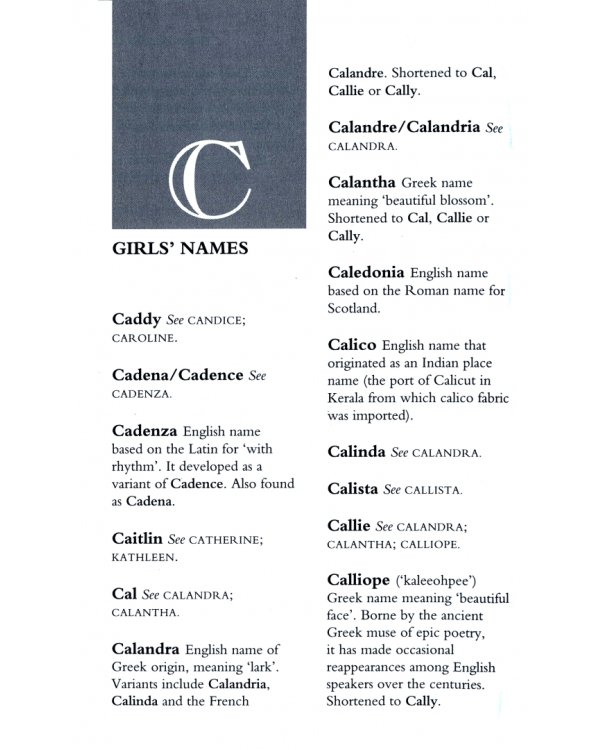 The Penguin Book of Baby Names