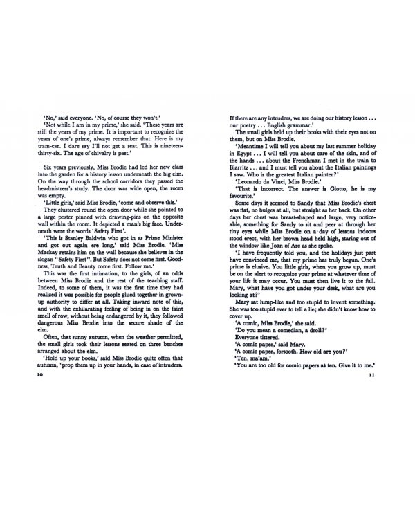 The Prime of Miss Jean Brodie