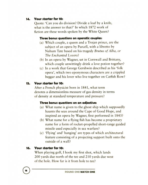 The University Challenge Quiz Book