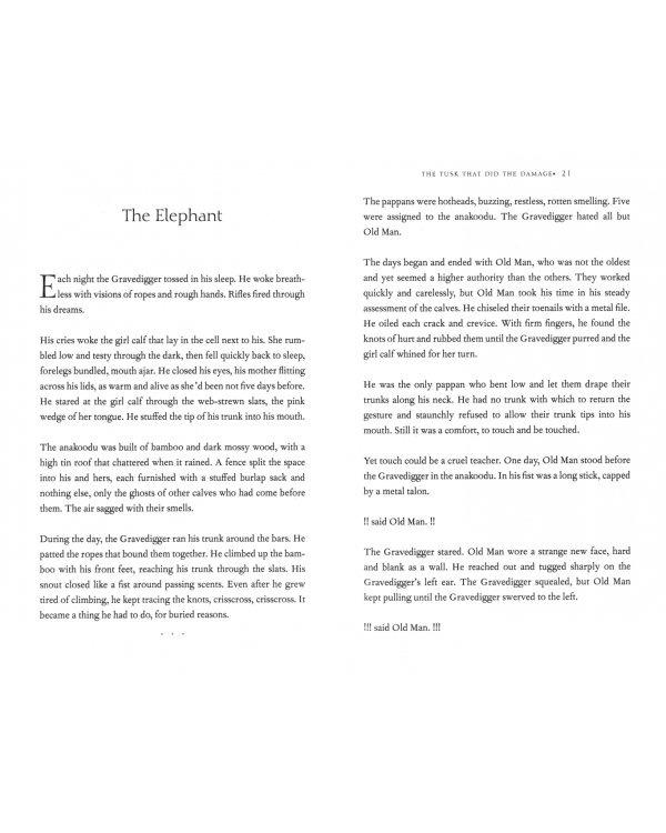 The Tusk That Did the Damage