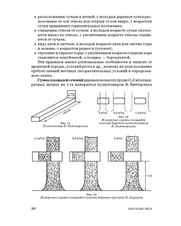 Таксация леса. Учебное пособие для вузов