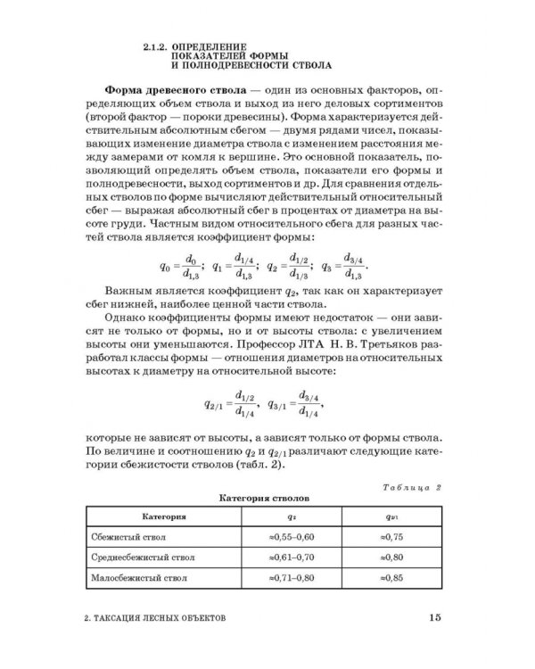 Таксация леса. Учебное пособие для вузов
