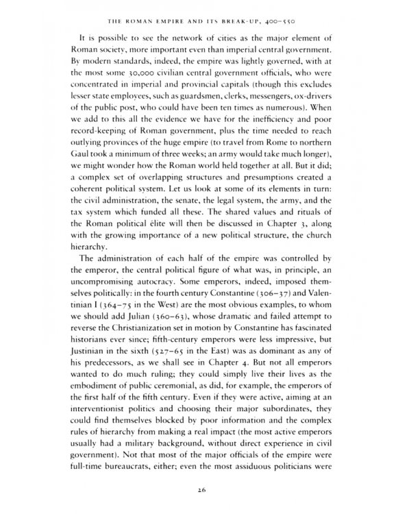 The Inheritance of Rome. A History of Europe from 400 to 1000