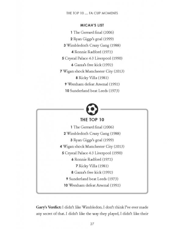 Match of the Day. Top 10 of Everything