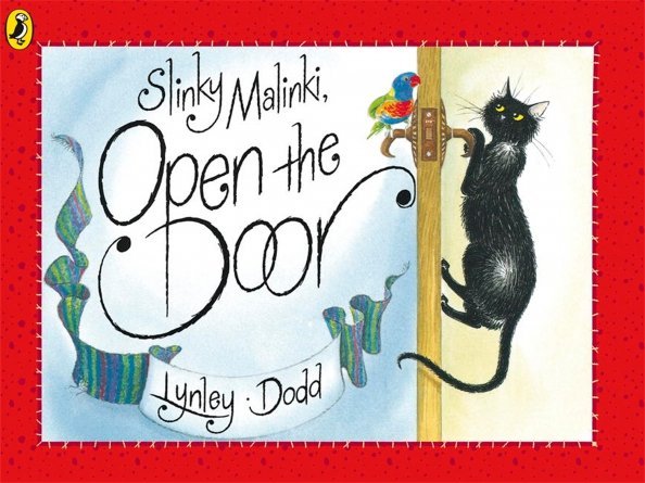 Hairy Maclary and Friends Slinky Malinki, Open the Door