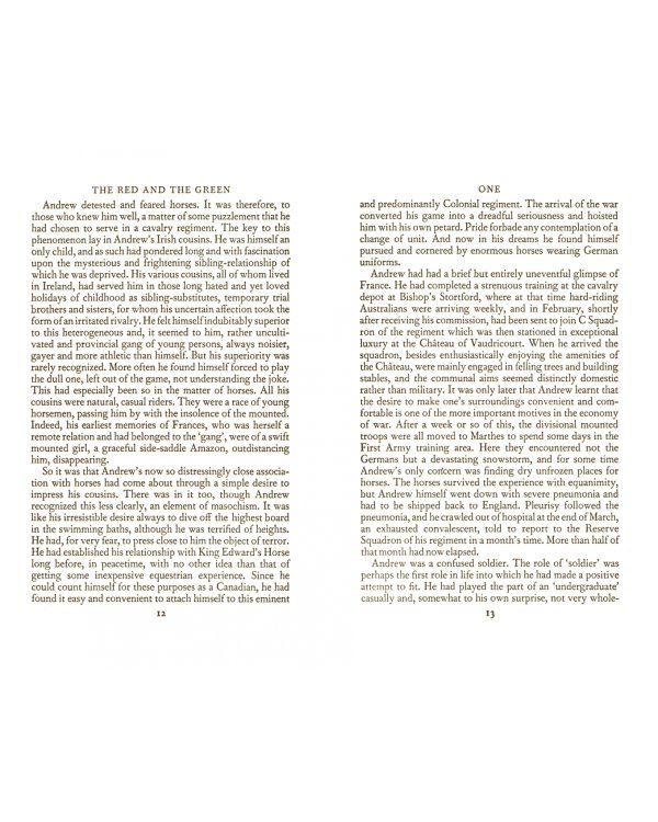 The Red and the Green