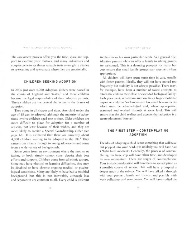 What to Expect When You're Adopting... A practical guide to the decisions and emotions involved in a