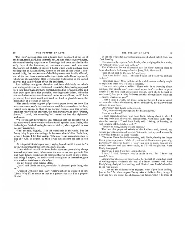 Love in a Cold Climate and Other Novels