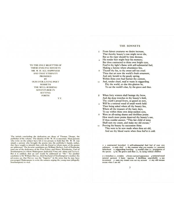 The Sonnets and Narrative Poems