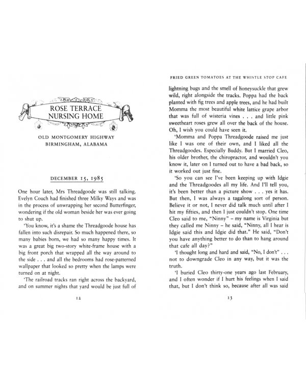 Fried Green Tomatoes At The Whistle Stop Cafe