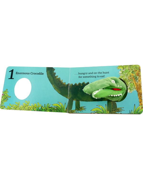 Дополнительное изображение книги «The Enormous Crocodile's Finger Puppet Book»