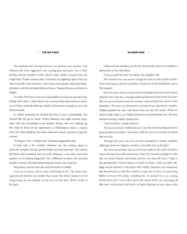 The Big Fight. My Story