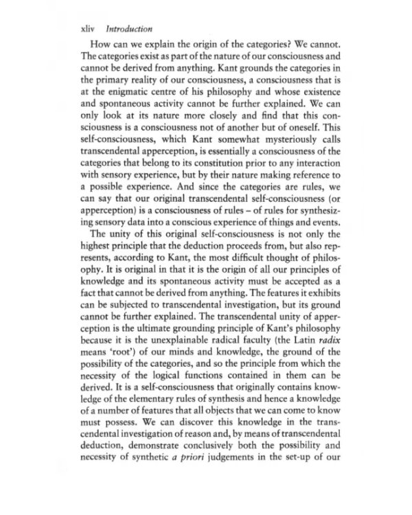 Critique of Pure Reason