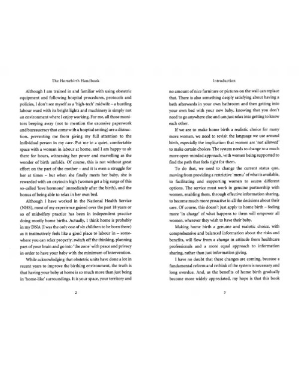 The Homebirth Handbook. How to have your baby calmly and safely at home