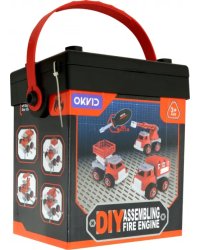 Машинка-конструктор Собери сам. Пожарная машина