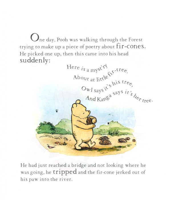 Pooh Invents A New Game
