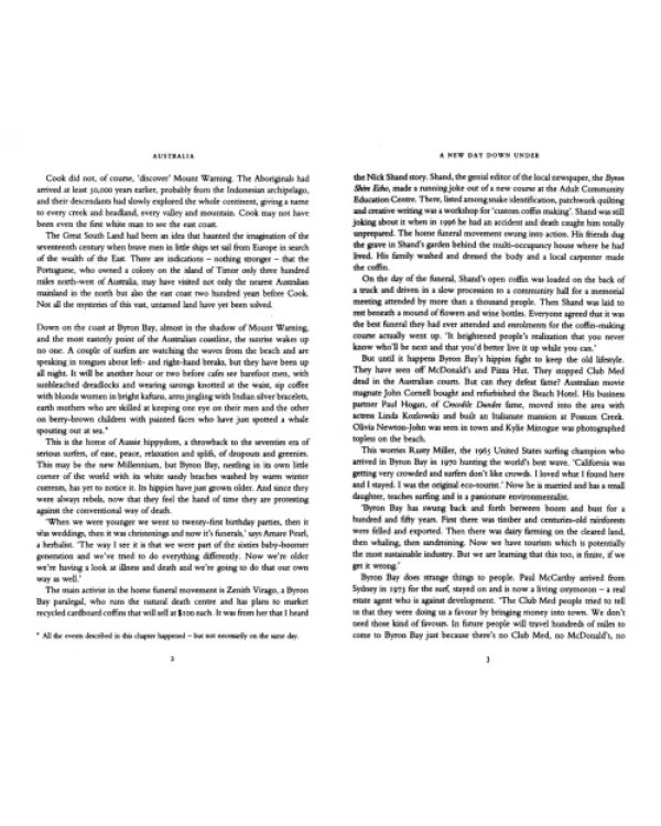 Australia. A Biography of a Nation