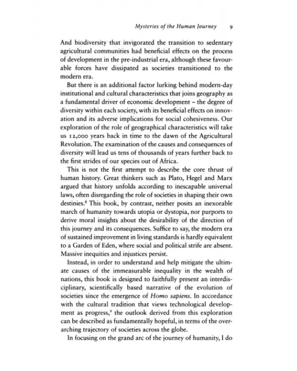 The Journey of Humanity. The Origins of Wealth and Inequality