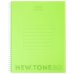 Тетрадь Newtone Neon. Лайм, А4, 80 листов, клетка