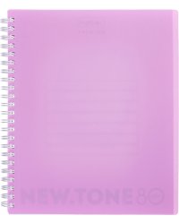 Тетрадь Newtone Pastel. Пион, А4, 80 листов, клетка