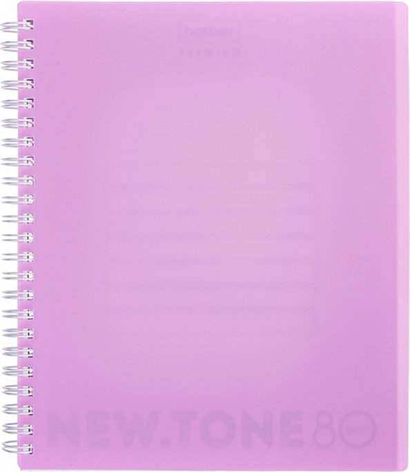 Тетрадь Newtone Pastel. Пион, А4, 80 листов, клетка