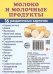 Демонстрационные картинки. Молоко и молочные продукты. 16 раздаточных карточек с текстом (63х87 мм)