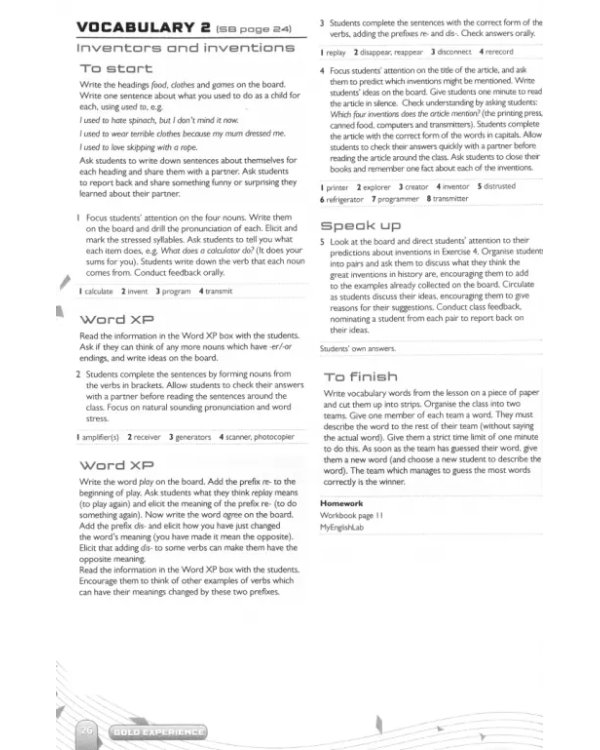 Gold Experience. B1+. Teacher's Book