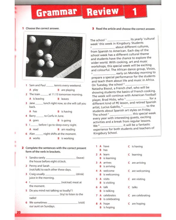 Cosmic. B1. Grammar Book