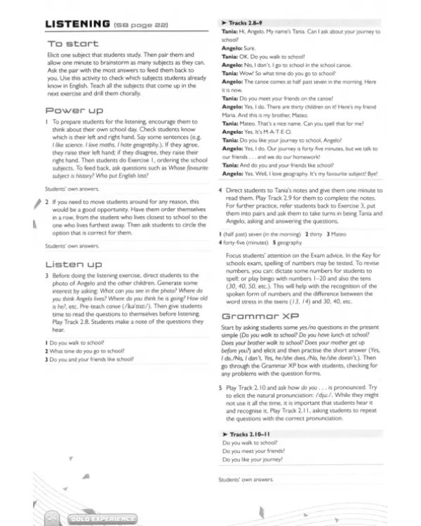 Gold Experience. A1. Teacher's Book