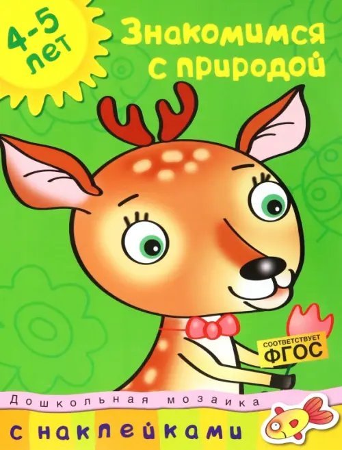 Дошкольная мозаика Знакомимся с природой. 4-5 лет