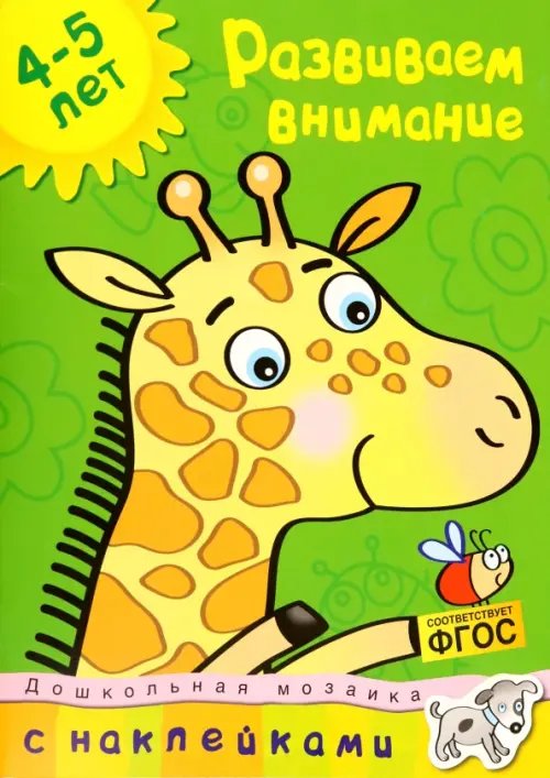 Дошкольная мозаика (4-5 лет) Развиваем внимание.4-5 лет +накл.