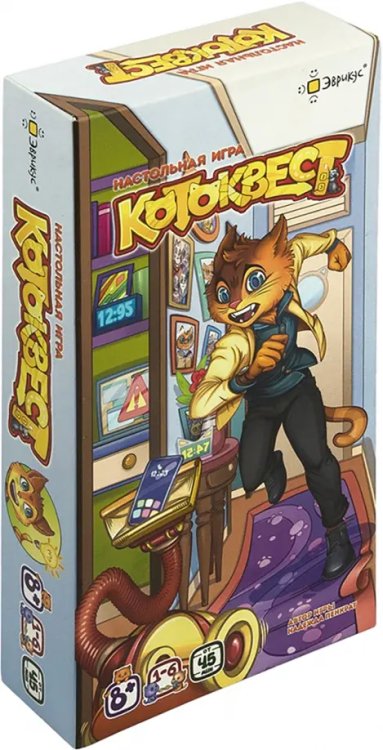 Игра настольная Котоквест Игра настольная Котоквест