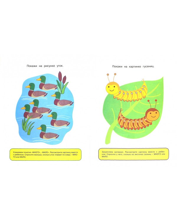 Цифры и числа.1-2 года.Учимся считать