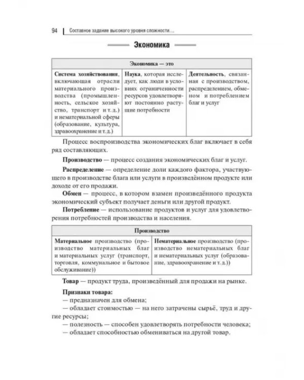 ЕГЭ Обществознание. Составное задание высокого уровня сложности. Подготовка доклада по заданной теме