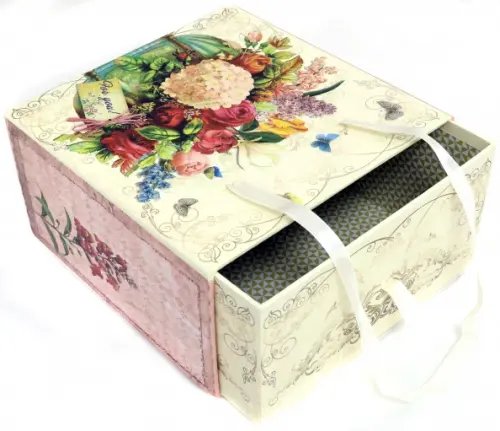 Коробки подарочные Коробка подарочная. Гортензия